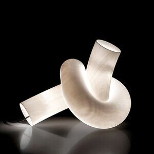 Authentic Designer Ingo Maurer Knot 2 Sculptural Designer Lamp, Mid-Century, MCM